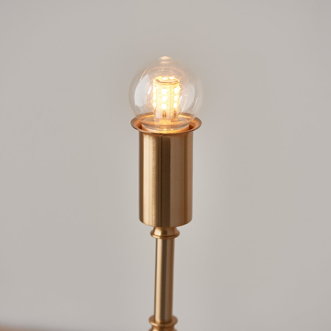 Barlow Rechargeable Table Lamp - Brushed Aged Brass Endon 3