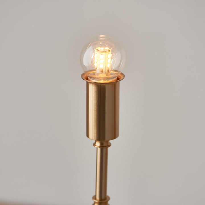 Barlow Rechargeable Table Lamp - Brushed Aged Brass Endon 3