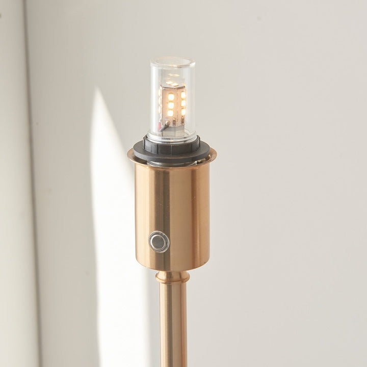Barlow Rechargeable Floor Lamp - Brushed Aged Brass Endon 4