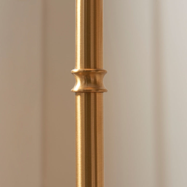 Barlow Rechargeable Floor Lamp - Brushed Aged Brass Endon 5