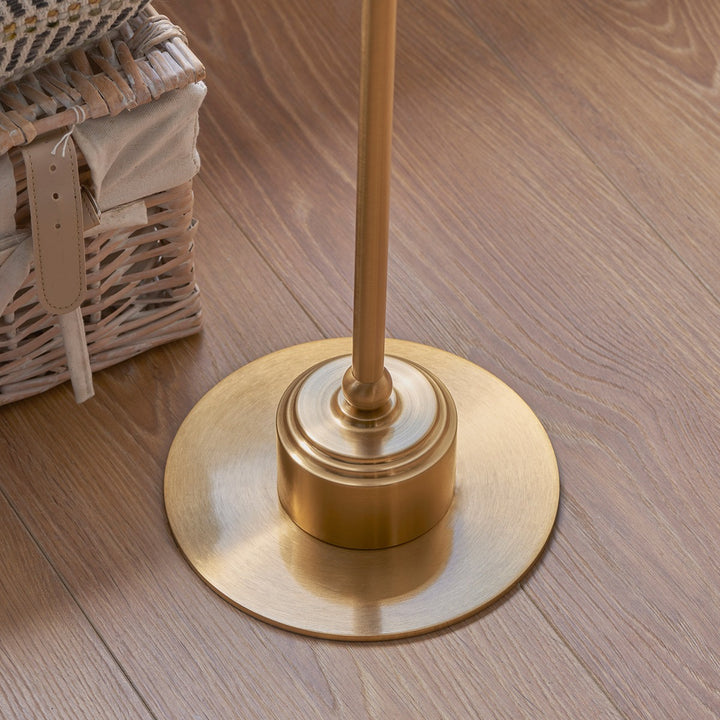 Barlow Rechargeable Floor Lamp - Brushed Aged Brass Endon 6