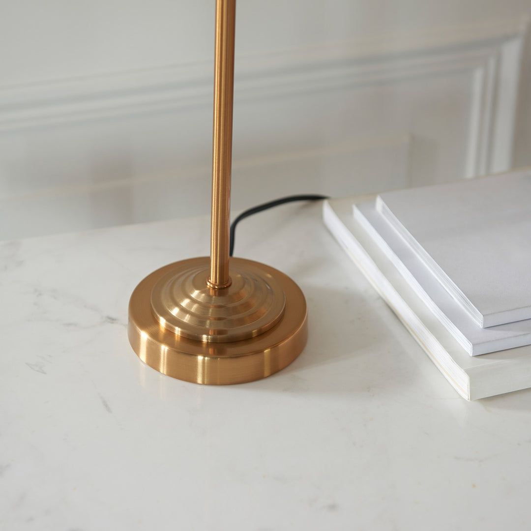 Hiden Table Lamp - Vintage Brass Endon 3