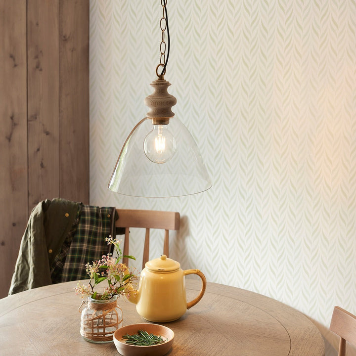 Chatswold 1 Pendant Light - Natural Ash Endon 5
