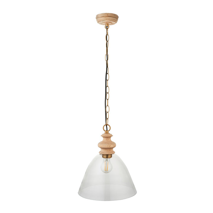 Chatswold 1 Pendant Light - Natural Ash Endon 1