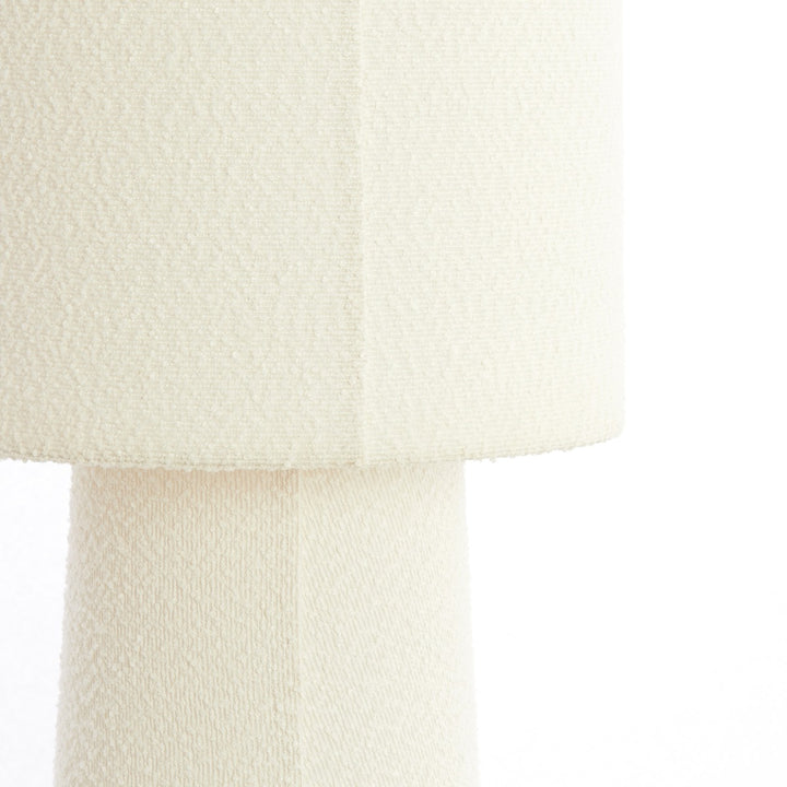 Mikkel Bouclé Floor Lamp - Cream Light & Living 5