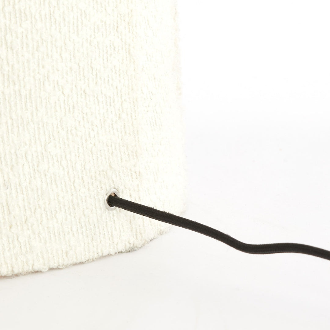 Mikkel Bouclé Floor Lamp - Cream Light & Living 7