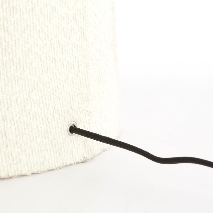 Mikkel Bouclé Floor Lamp - Cream Light & Living 7