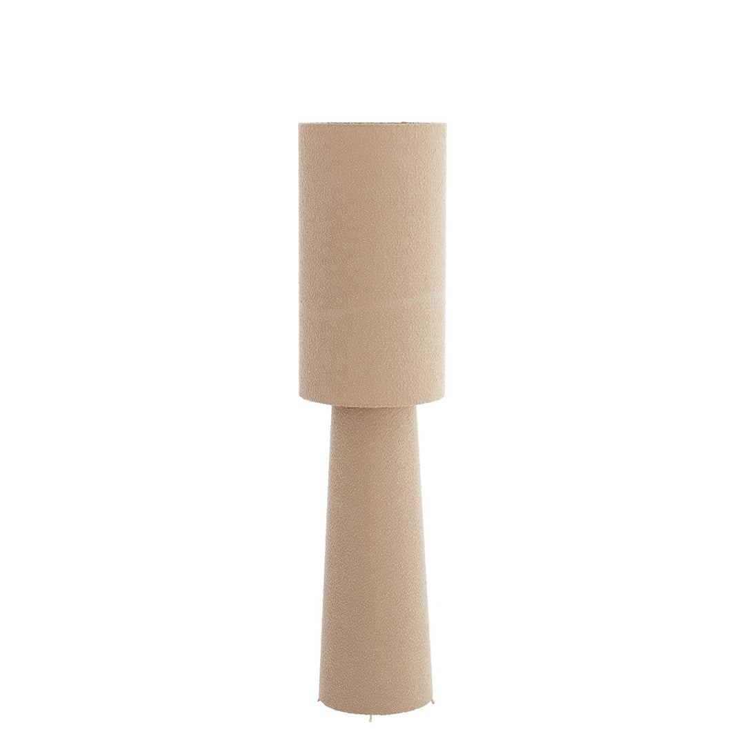 Mikkel Bouclé Floor Lamp - Sand Light & Living 1