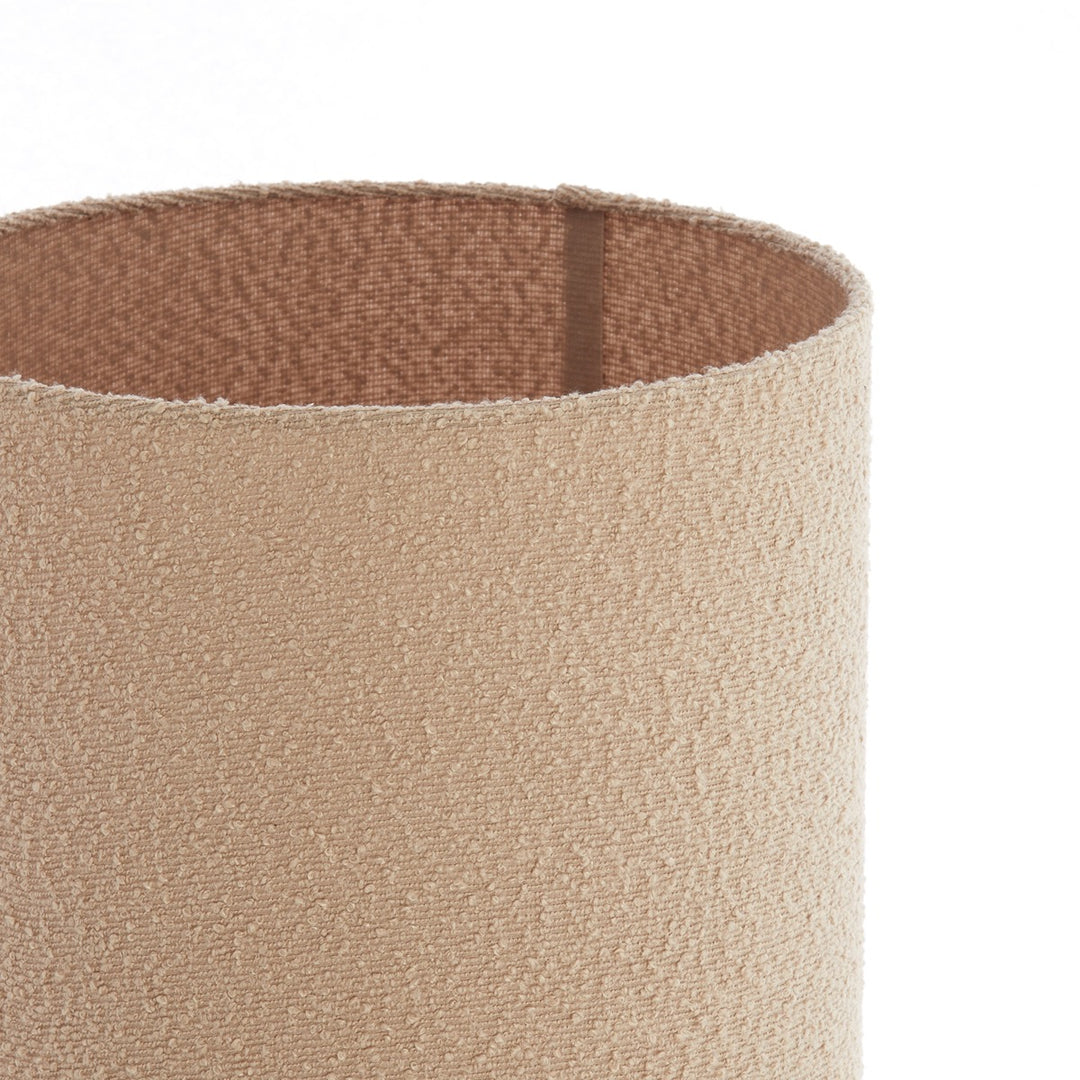 Mikkel Bouclé Floor Lamp - Sand Light & Living 3