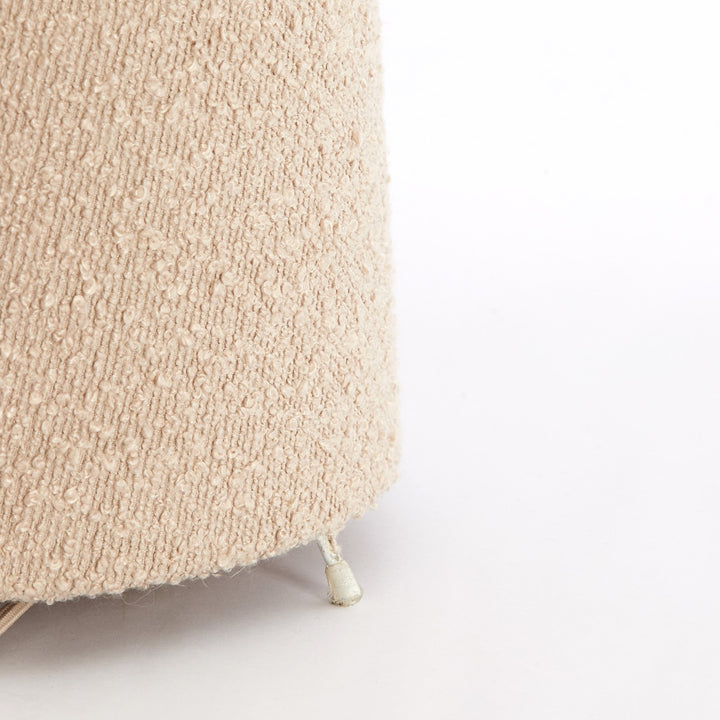 Mikkel Bouclé Floor Lamp - Sand Light & Living 5