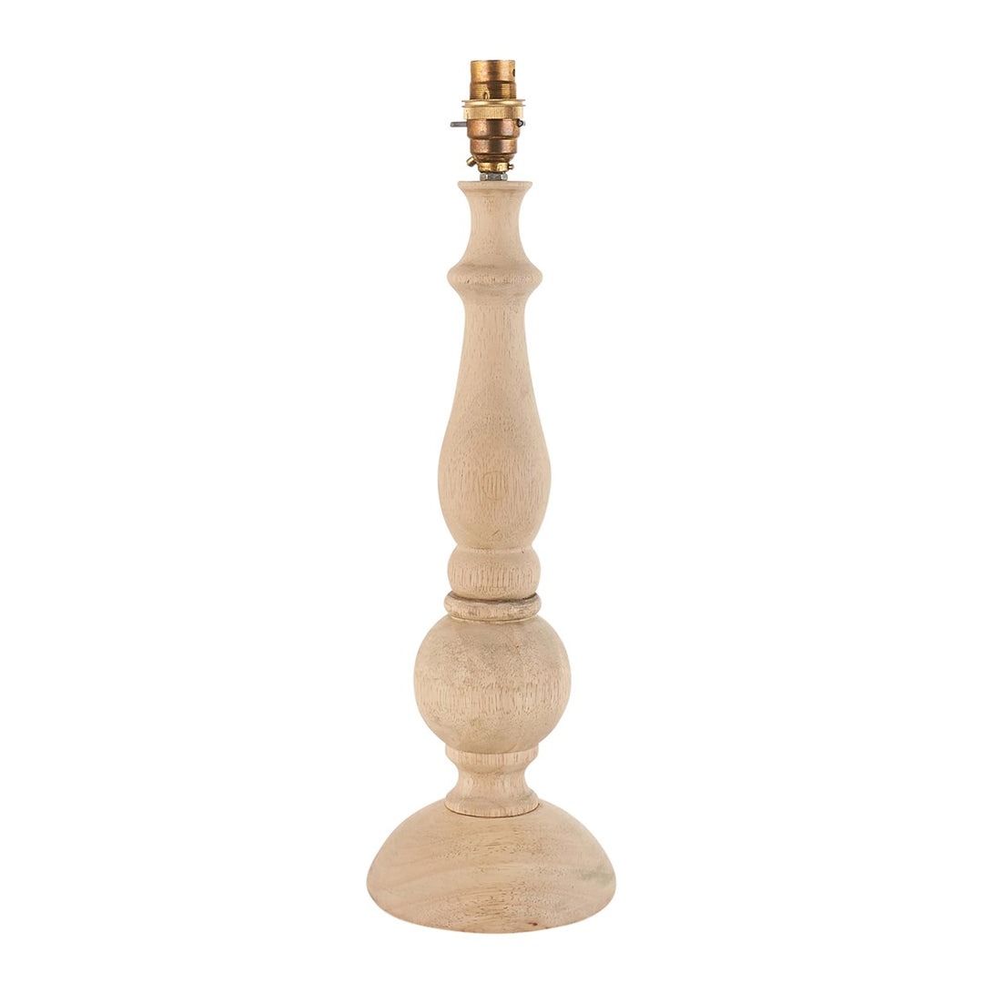 Hadcot Table Lamp - Natural Wood Endon 1