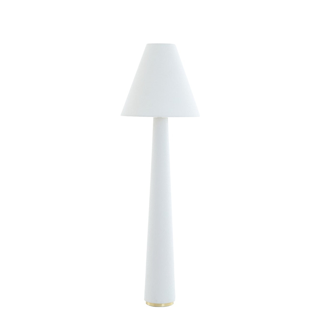Devia Bouclé Floor Lamp - Cream Light & Living 1