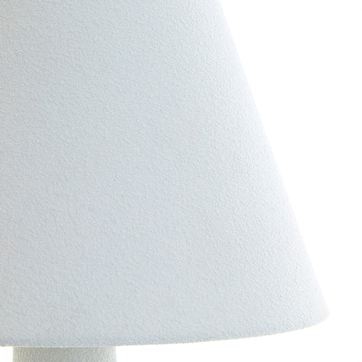 Devia Bouclé Floor Lamp - Cream Light & Living 2