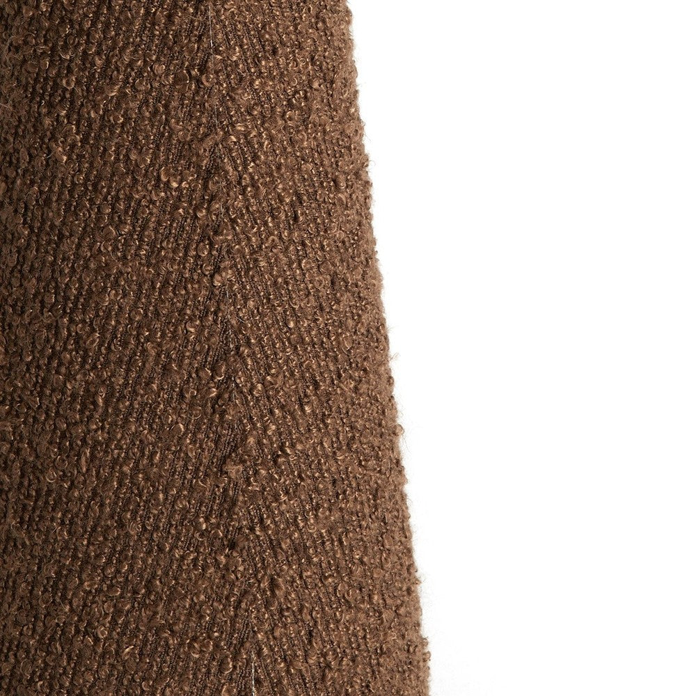Devia Bouclé Floor Lamp - Brown Light & Living 6