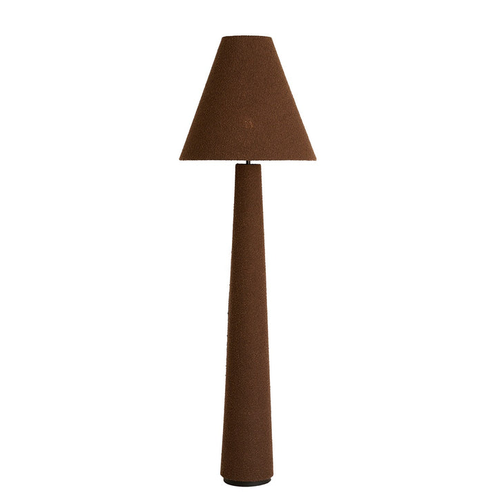 Devia Bouclé Floor Lamp - Brown Light & Living 7
