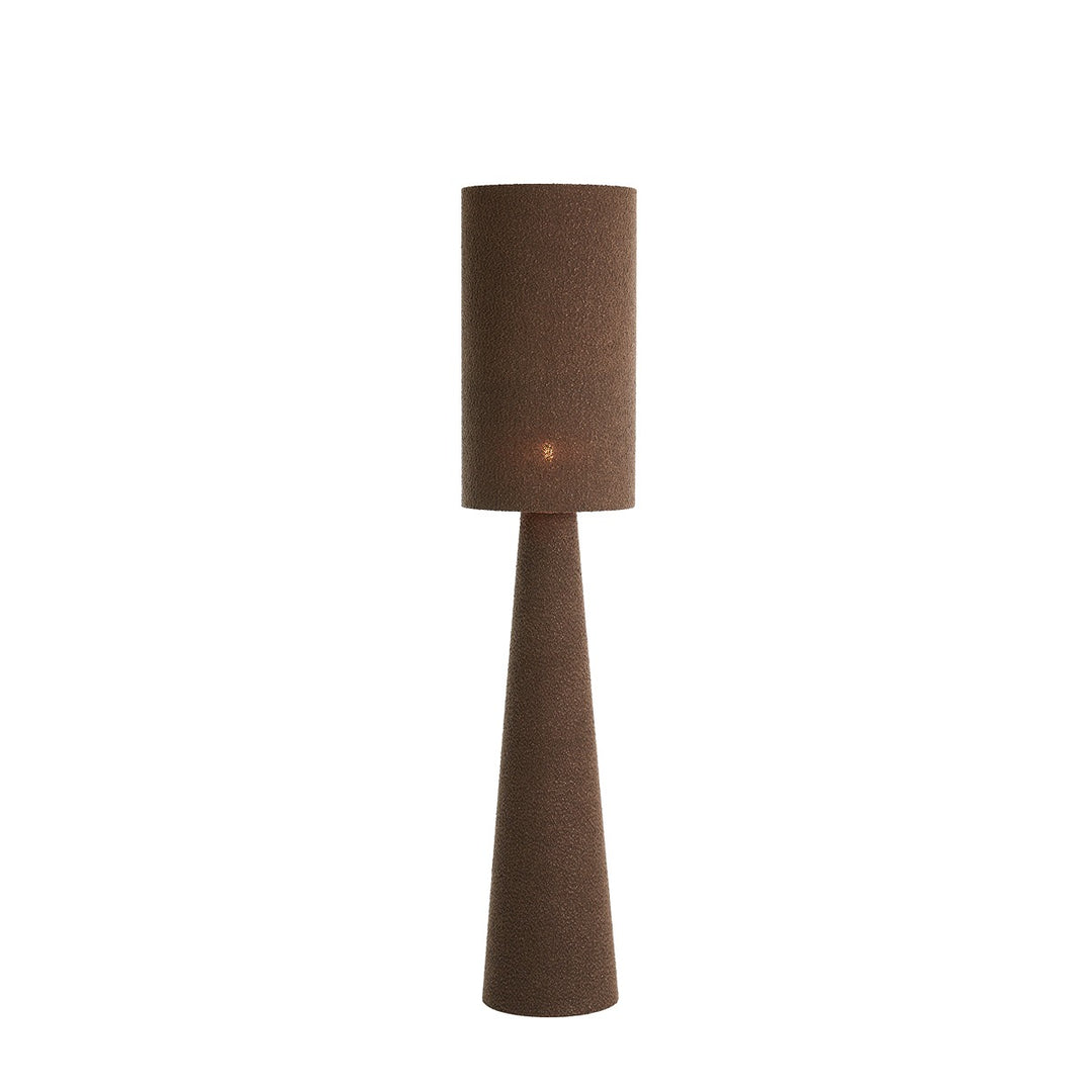 Micky Bouclé Floor Lamp - Brown Light & Living 6