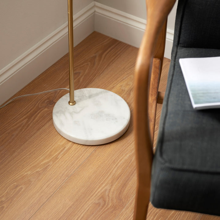 Bocco Floor Lamp - Matt Black Endon 3