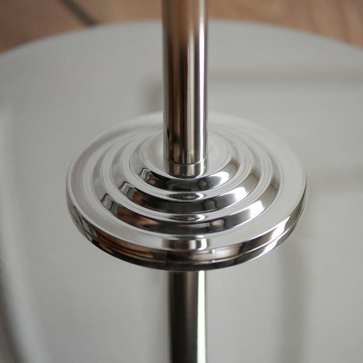 Hiden Floor Lamp - Brushed Chrome Endon 4