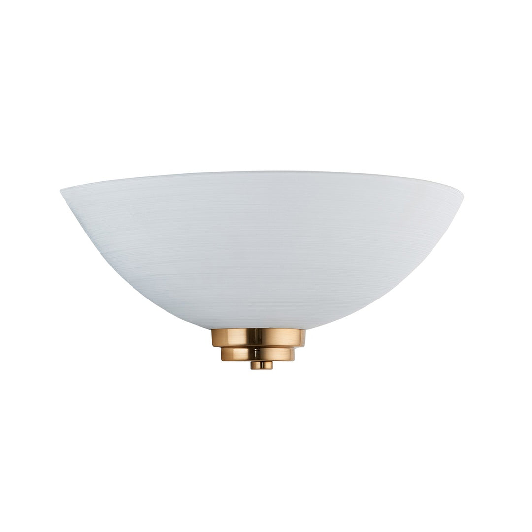 Welton 1 Wall Light - Brushed Aged Brass Endon 1