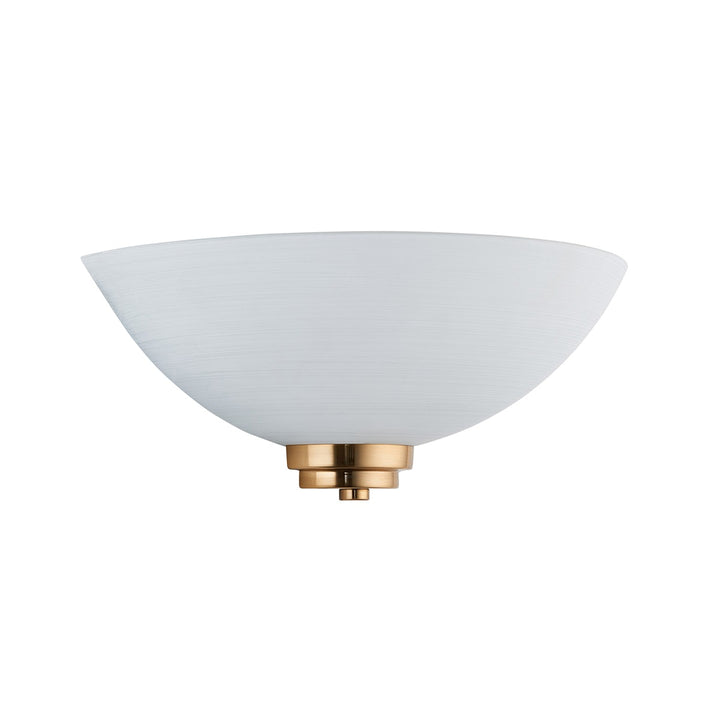 Welton 1 Wall Light - Brushed Aged Brass Endon 1