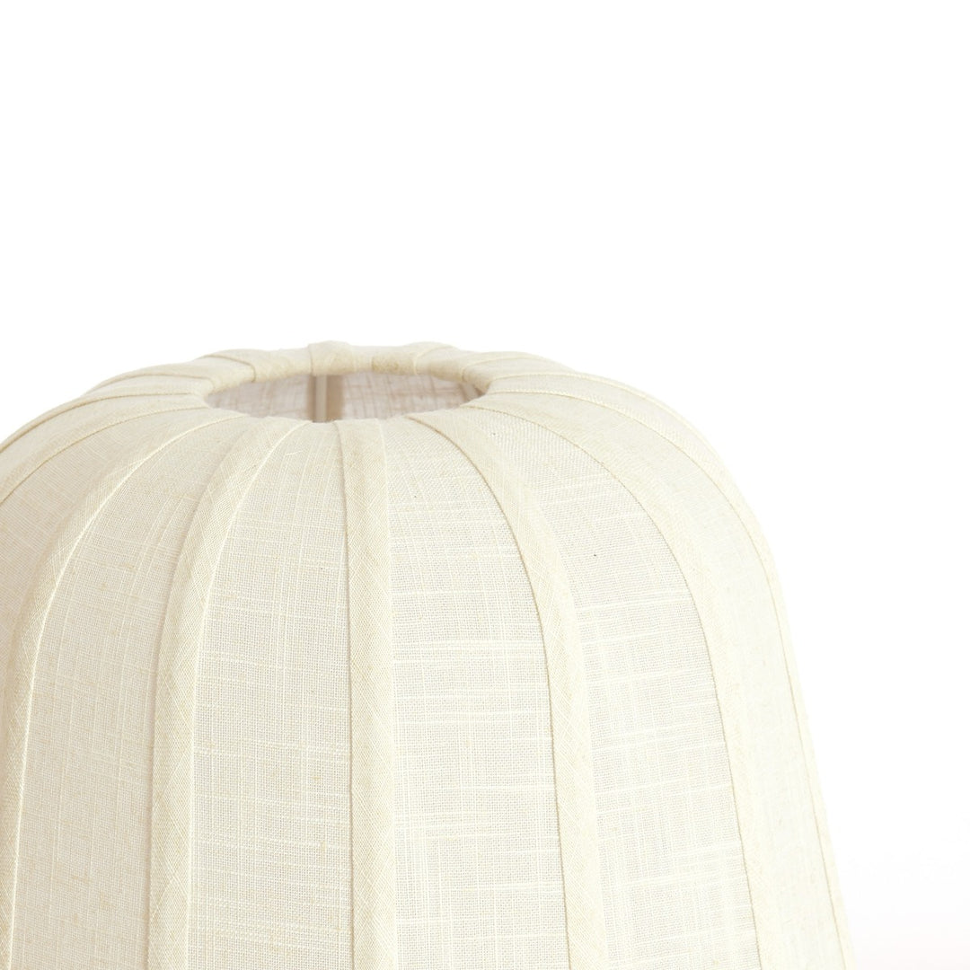 Bibury Wooden Floor Lamp - White Light & Living 3