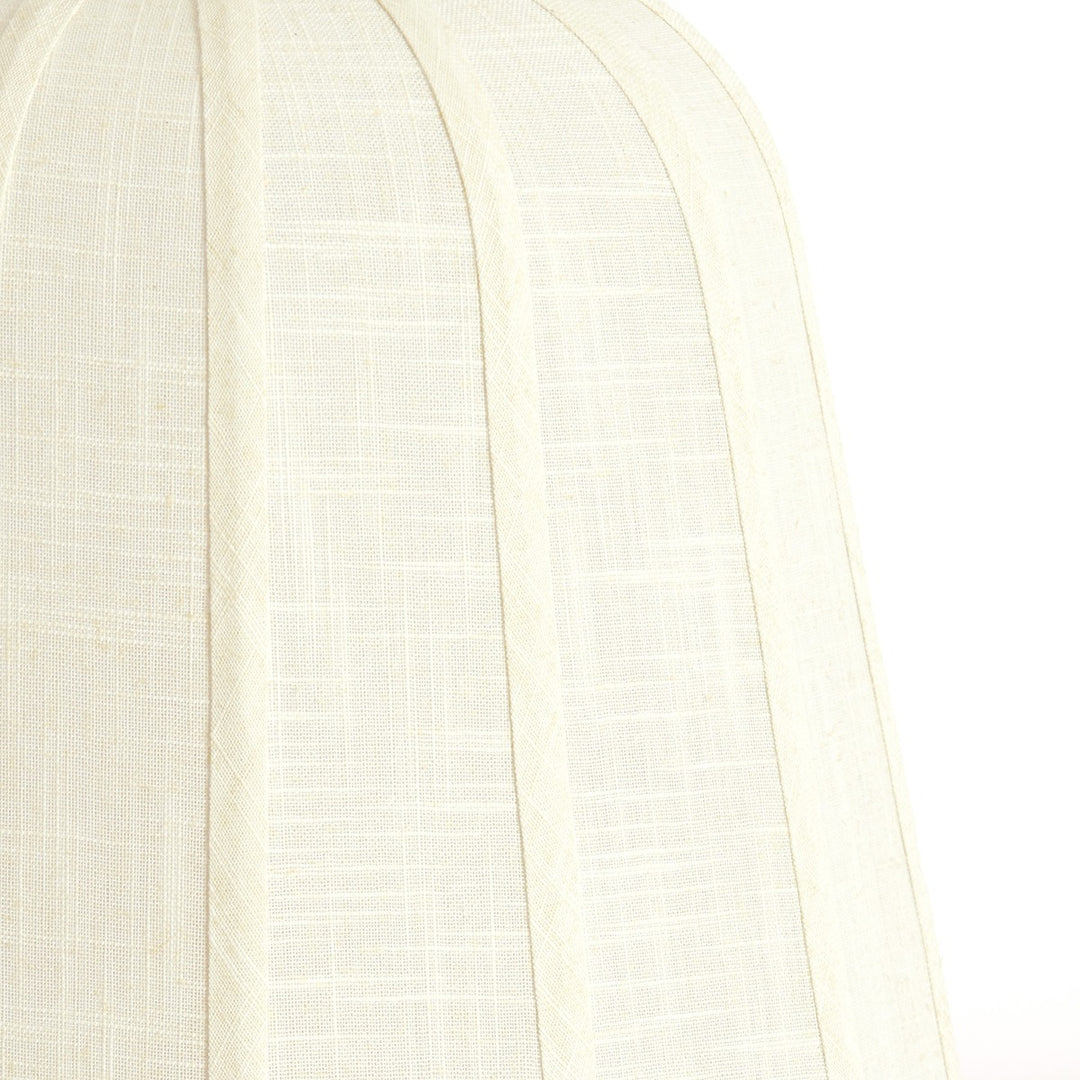 Bibury Wooden Floor Lamp - White Light & Living 4