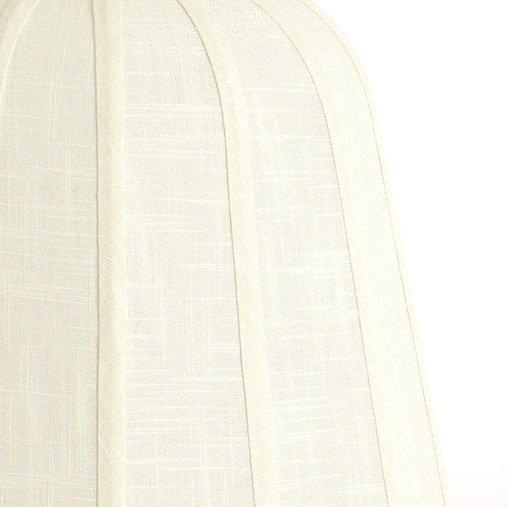 Bibury Wooden Floor Lamp - White Light & Living 4