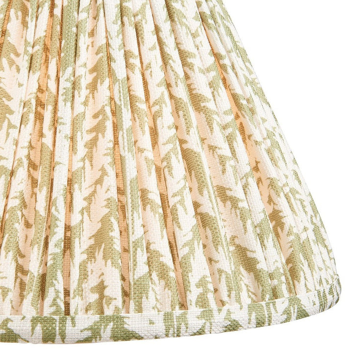 Leaf Shade 30cm - Herb Garden Green Fabric Endon 3