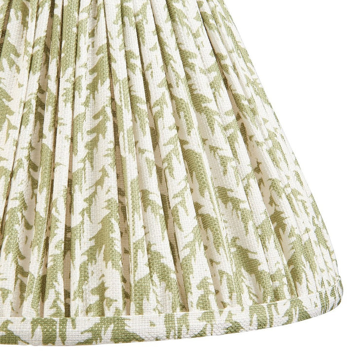 Leaf Shade 30cm - Herb Garden Green Fabric Endon 4