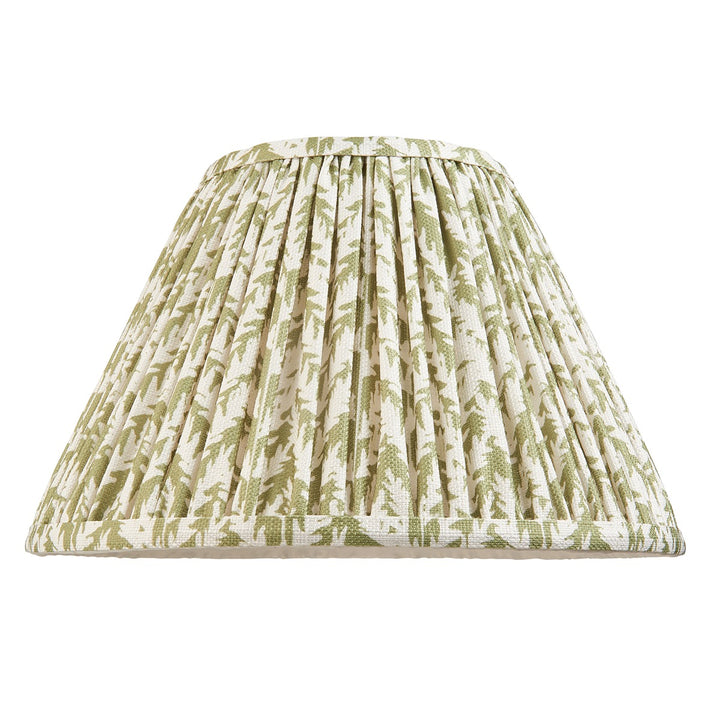 Leaf Shade 30cm - Herb Garden Green Fabric Endon 1
