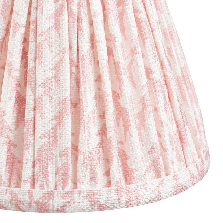 Leaf Shade 16cm - Peachy Keen Fabric Endon 4