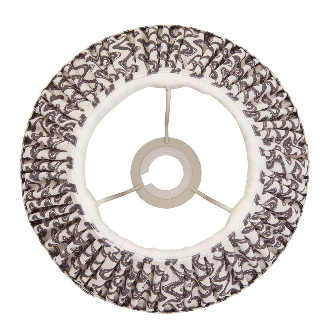 Ripple Shade 25cm - Pearl Grey Endon 3