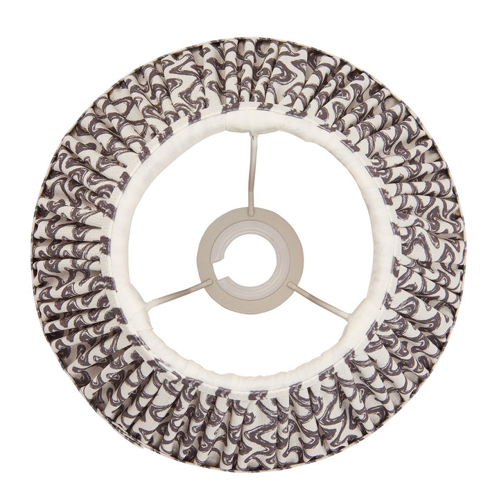 Ripple Shade 25cm - Pearl Grey Endon 3