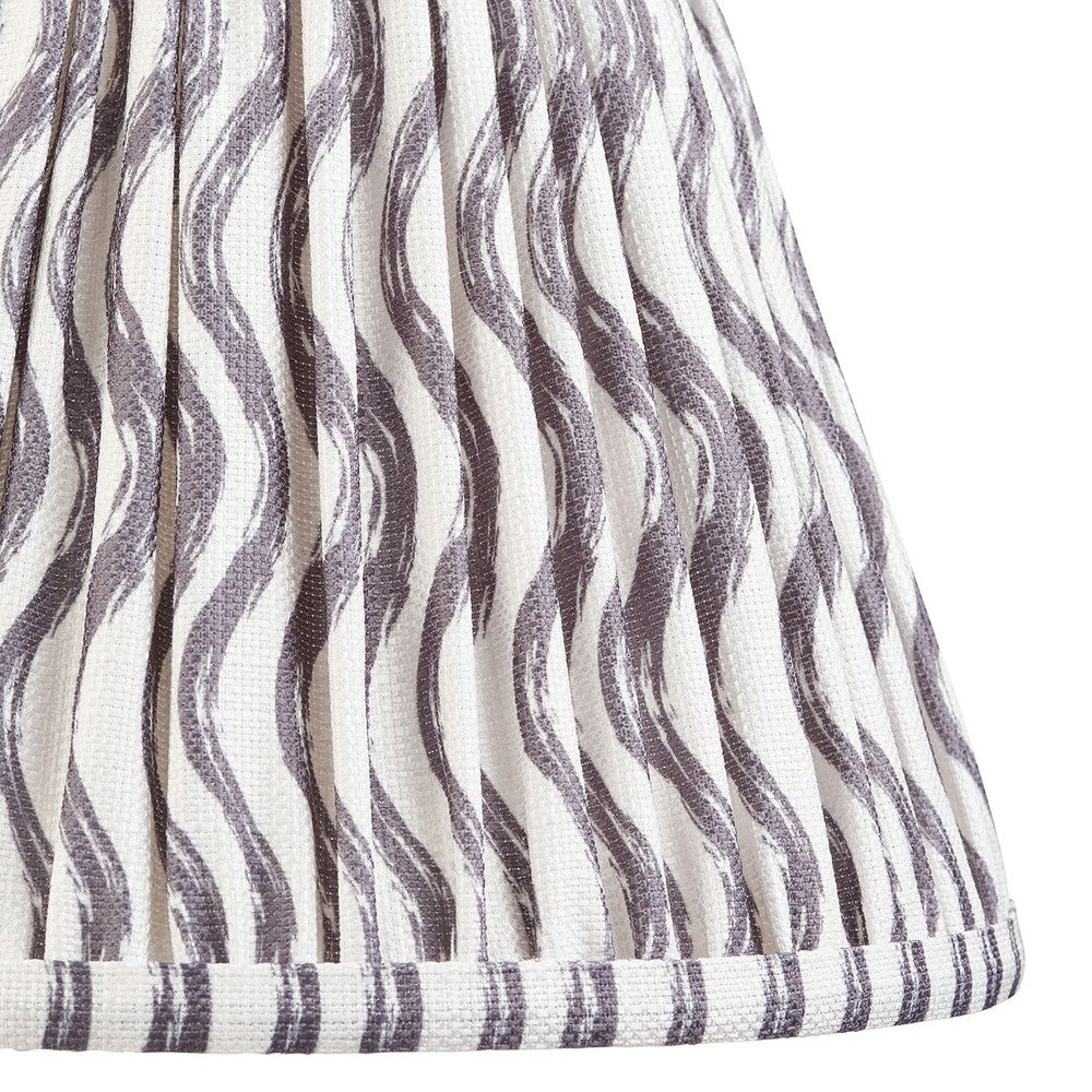 Ripple Shade 25cm - Pearl Grey Endon 4