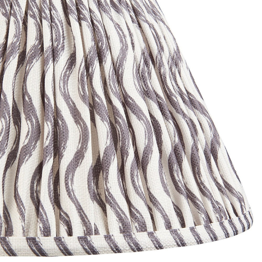Ripple Shade 30cm - Pearl Grey Endon 3