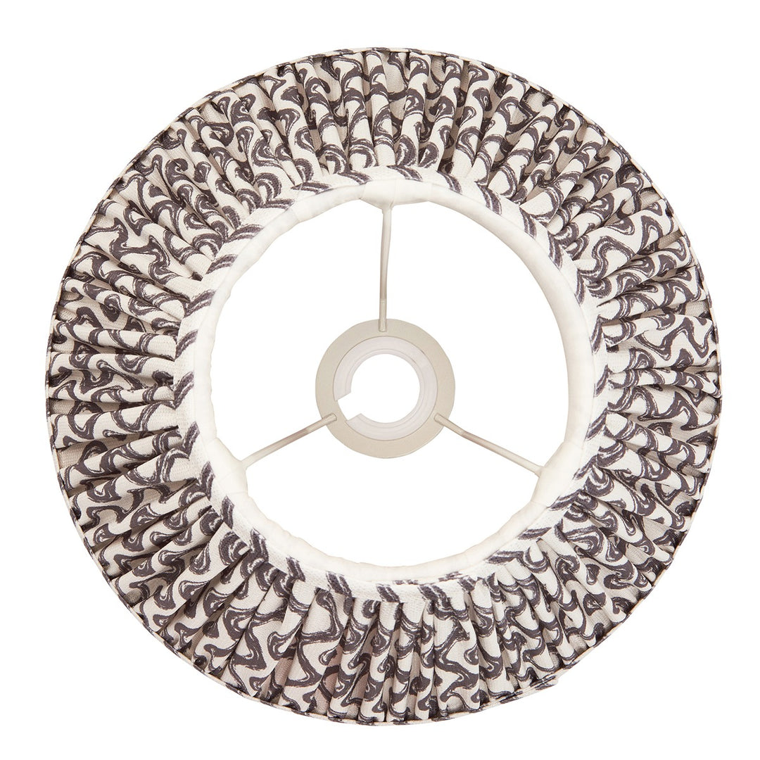 Ripple Shade 30cm - Pearl Grey Endon 4