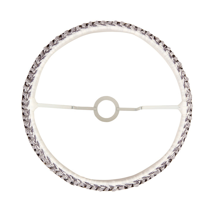 Ripple Shade 40cm - Pearl Grey Endon 4