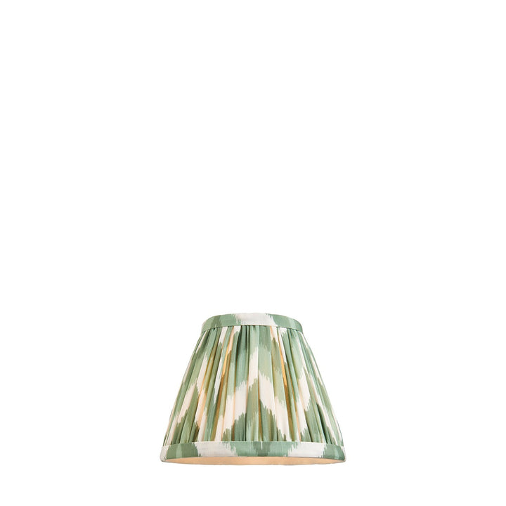 Zigzag Shade 16cm - Cotswold Green Fabric Endon 6