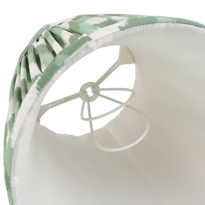 Zigzag Shade 16cm - Cotswold Green Fabric Endon 5