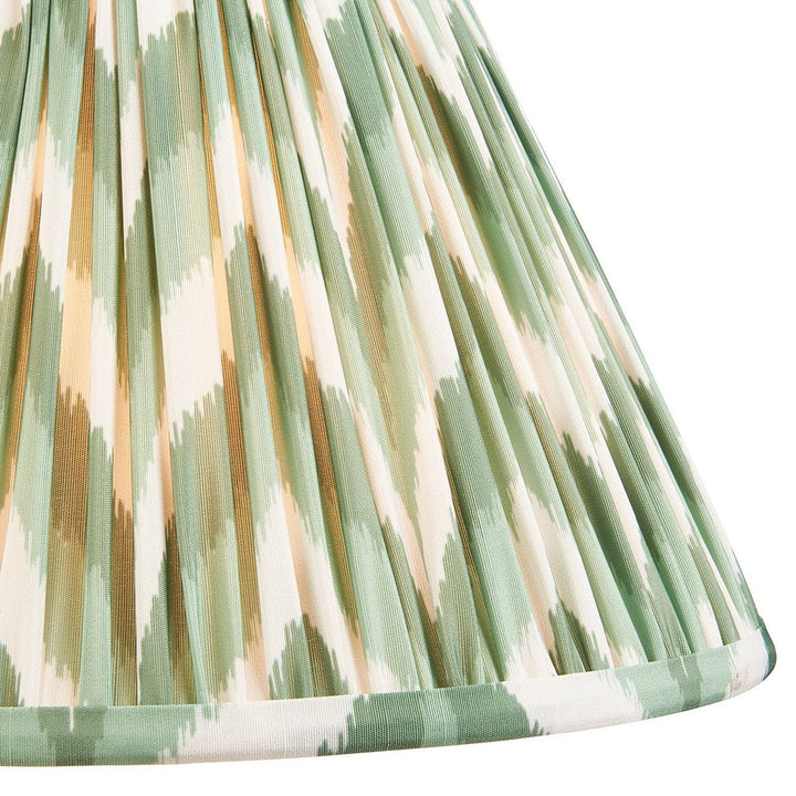 Zigzag Shade 30cm - Cotswold Green Fabric Endon 3
