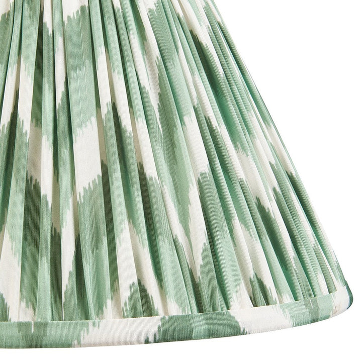 Zigzag Shade 30cm - Cotswold Green Fabric Endon 4