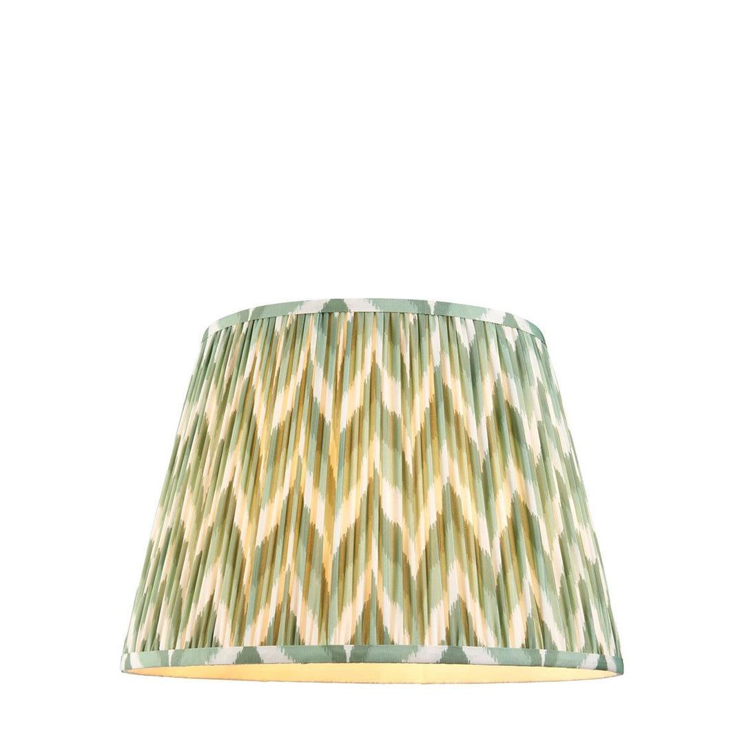 Zigzag Shade 40cm - Cotswold Green Fabric Endon 6