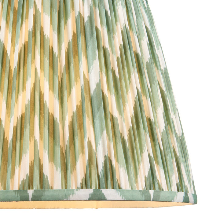 Zigzag Shade 40cm - Cotswold Green Fabric Endon 3