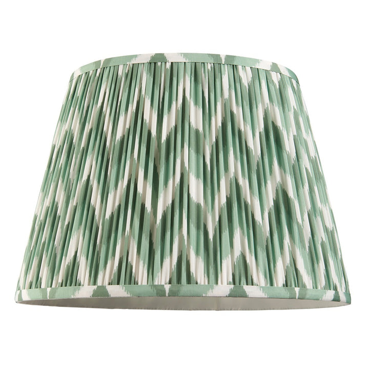 Zigzag Shade 40cm - Cotswold Green Fabric Endon 1