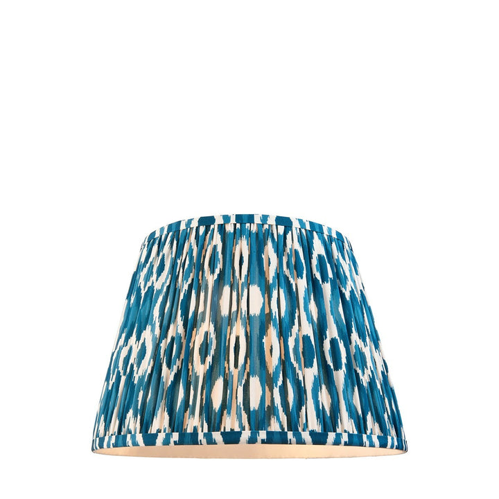 Ikat Shade 35cm - Marlin Blue Fabric Endon 6