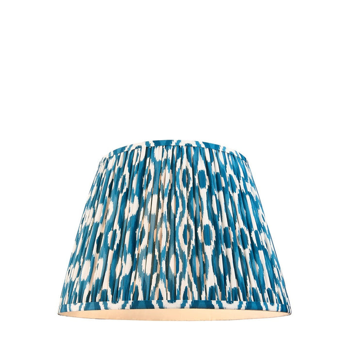 Ikat Shade 40cm - Marlin Blue Fabric Endon 6