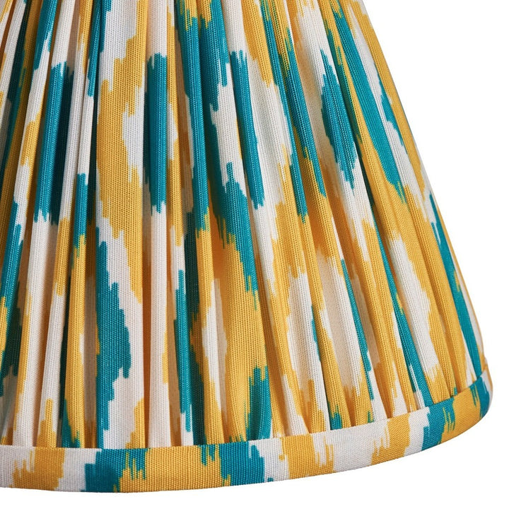 Ikat Shade 16cm - Yellow & Jade Endon 4