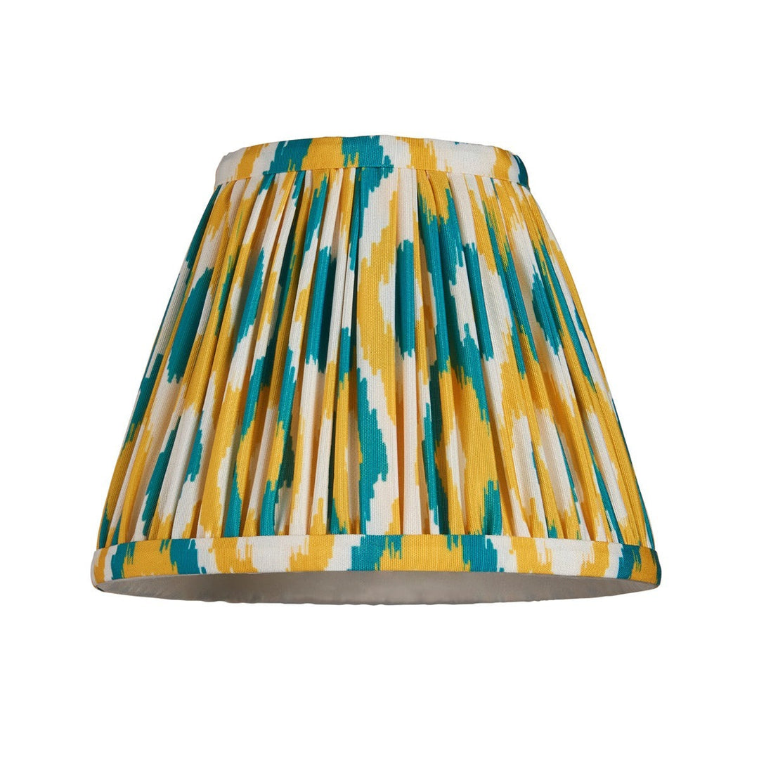 Ikat Shade 16cm - Yellow & Jade Endon 1
