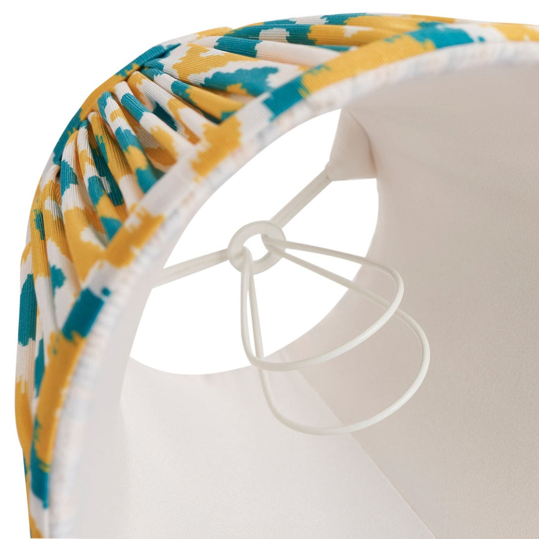 Ikat Shade 16cm - Yellow & Jade Endon 5