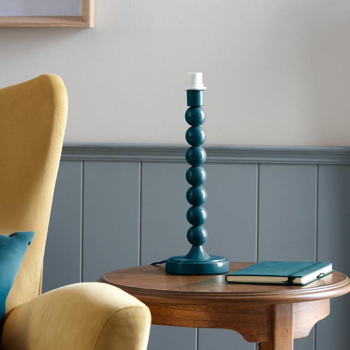 Whimsy Table Lamp - Gloss Marlin Blue Paint Endon 2